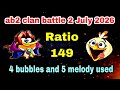 Angry birds 2 clan battle 2 July 2026 ultimate melody 