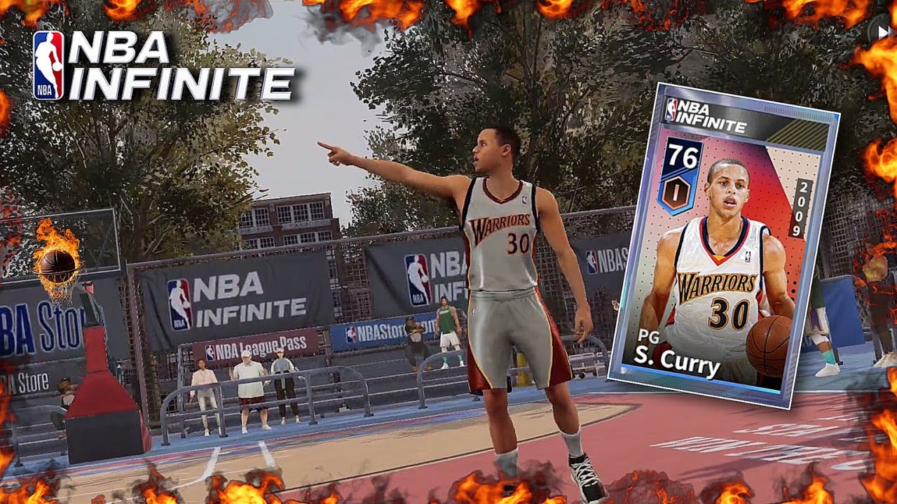 Rookie Stephen Curry Hitting All Bucket NEW NBA INFINITE 3 Point ...