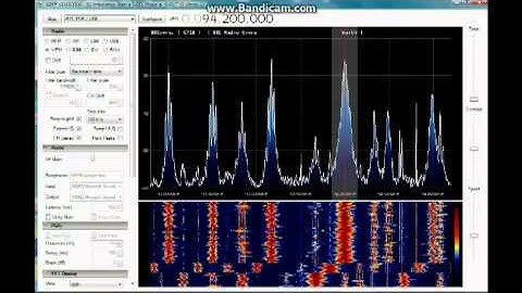 SDR# with RDS during enhanced conditions 260813