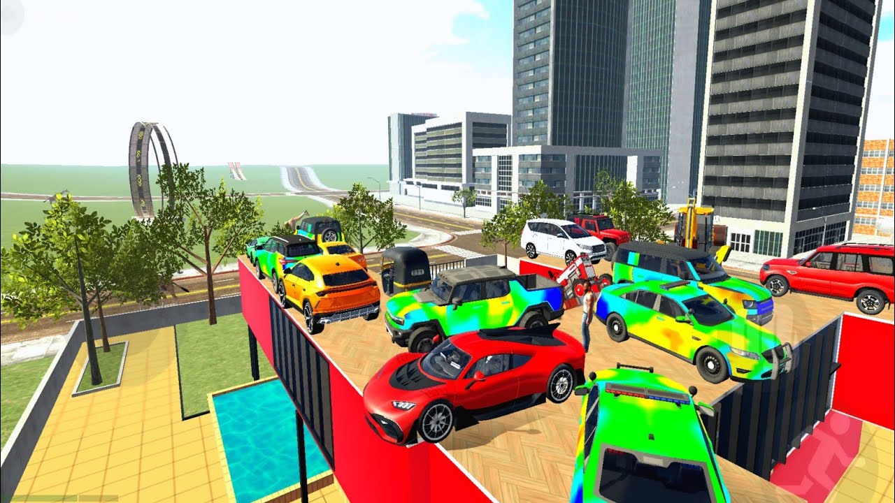 I Raised The Cars 🚘 To The Roof For Fear OF Animals | Android Gameplay |Indian Bikes Driving 3D 