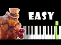 Bowser - Peaches | The Super Mario Bros. Movie | EASY BEGINNER Piano Tutorial