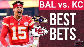 Baltimore Ravens vs Kansas City Chiefs Best Bets, Picks & Predictions