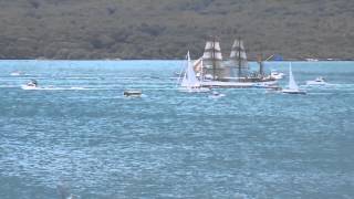 Tall ships & a steam tug Auckland 2013