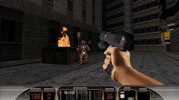 Duke Nukem 3D: Megaton Edition Gameplay / Walkthrough Part Episode 1 Level 1 - Full HD1080p