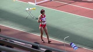 20201023山口県体育大会高校の部 女子走り幅跳び決勝