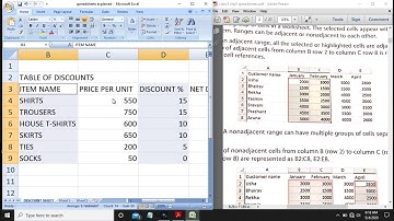 Class 8 session 1 Spreadsheets