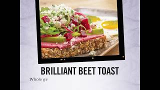 Jump Start 2020 Brilliant Beet Toast