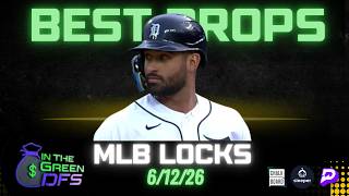 BEST MLB PROPS TODAY | BEST 5 BETS | FRIDAY 6/12/26 | BONUS MLB BET 🔥