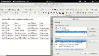 “Grammar By” spell checking in LibreOffice 6.0 (German example) screenshot 5