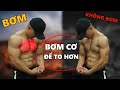 Kỹ Thuật Tập "BƠM CƠ" Để NHANH TO HƠN || Áp Dụng Kỹ Thuật Pumb Cơ Trong Tập Luyện