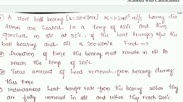 HT - Module 2 Numerical-4 by Prof. Manish Nayak