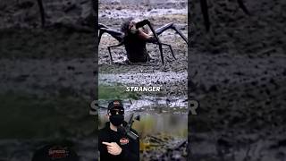 Strange forest creature captured on camera... #mystery #shorts #creepy