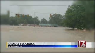 At least 8 dead, 40 missing after flooding in Tennessee