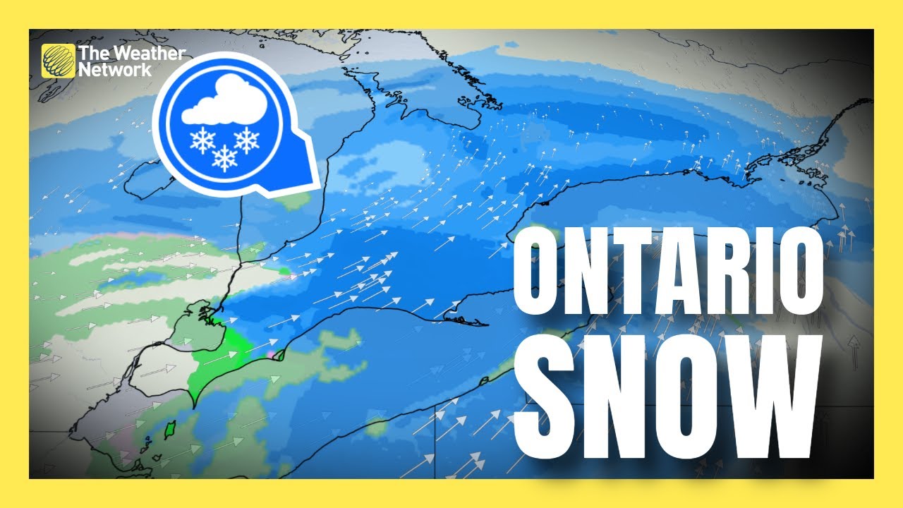 Snow to Impact Wednesday Commute Across Southern Ontario | #forecast ...