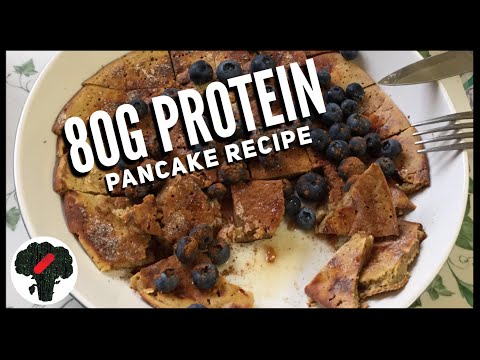 High Protein Vegan Gluten Free Breakfast - Besan Pancakes Recipe
