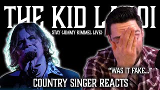 Country Singer Reacts To The Kid Laroi Stay Live On Jimmy Kimmel