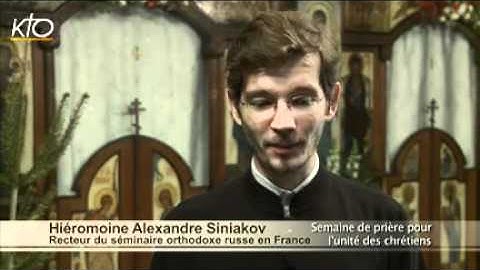 Père Alexandre Siniakov, recteur du séminaire orthodoxe russe