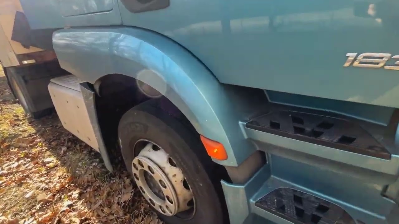 Lastbilsekipage med kyltrailer MERCEDES-BENZ 963-4-A