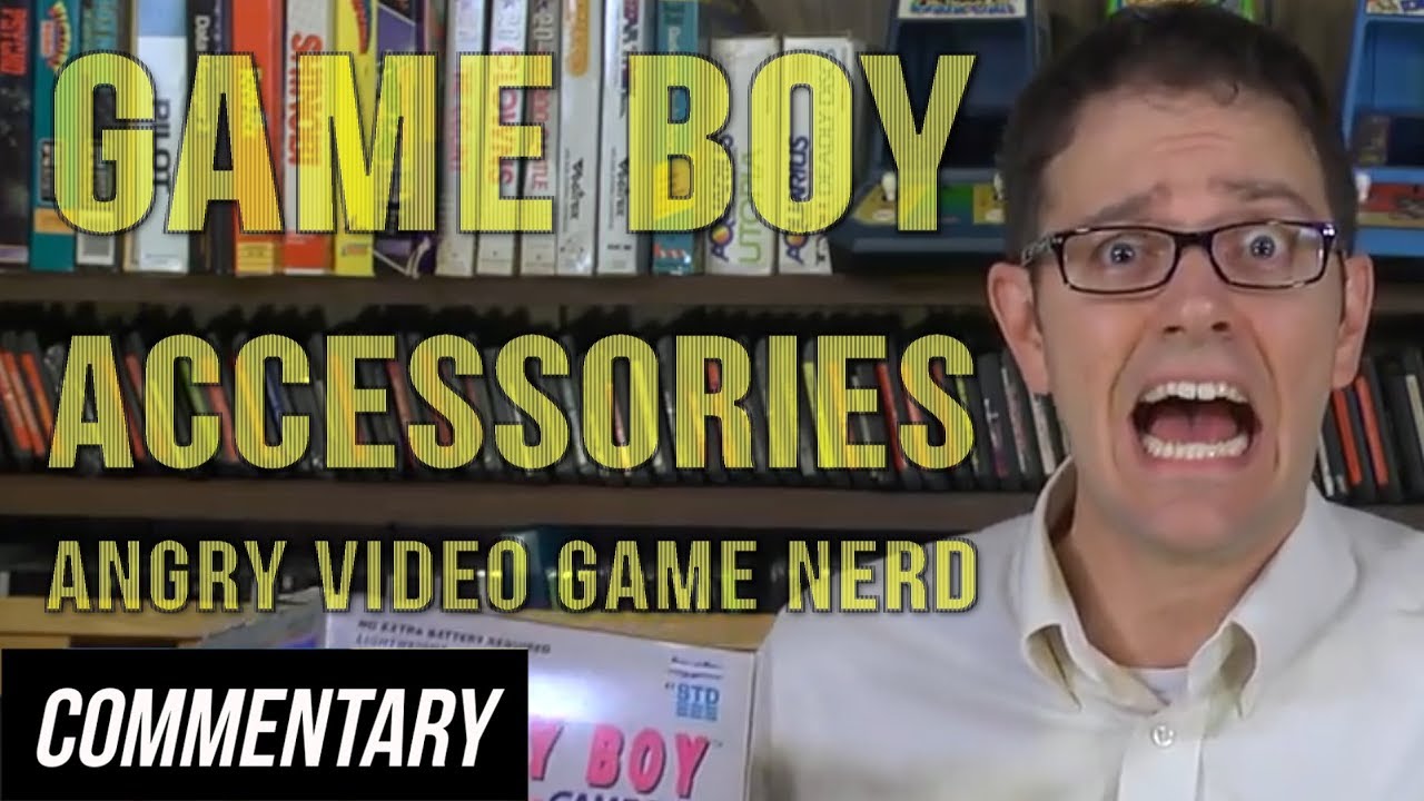 Blind Reaction] Game Boy Accessories - Angry Game Nerd - YouTube