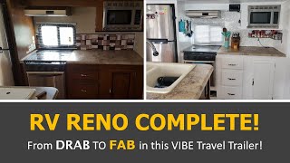 RV Reno on a VIBE Travel Trailer