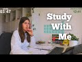 LIVE 12 HOURS Study With Me (60 min study + 10 min break) pt2