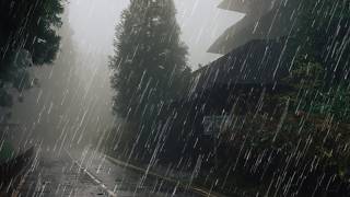 Rain Sounds For Sleeping - 99% Instantly Fall Asleep With Rain And Thunder Sound At Night, Rain 217