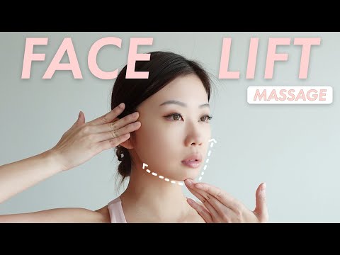 Best V-Face Lift Massage & Stretch for Slimming, Depuffing & Anti-Aging ~ Emi