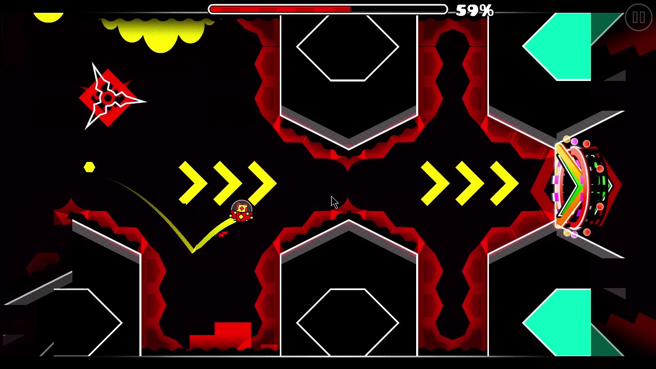 Hexagon force v2 by iIiNeptuneiIi || Geometry dash [2.0] || GDrebornYT ...