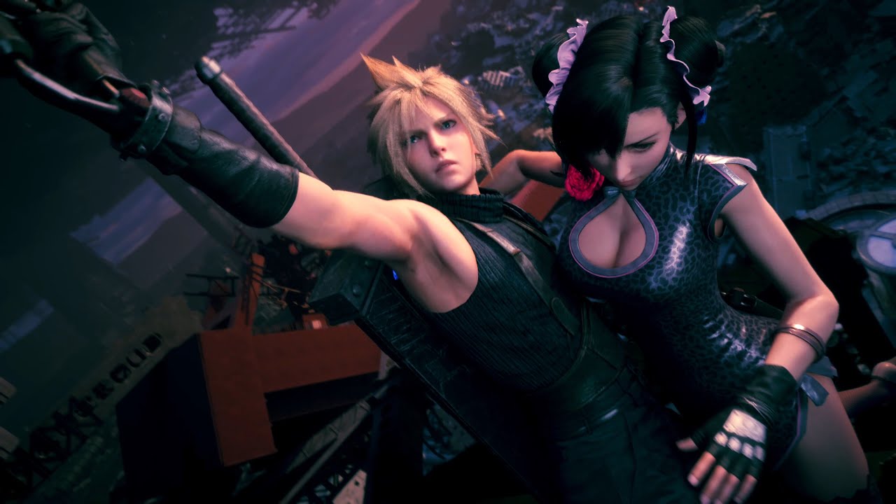  FF7R Chapter 15 Cutscenes With Tifa In Her Sporty Dress 4k JP 