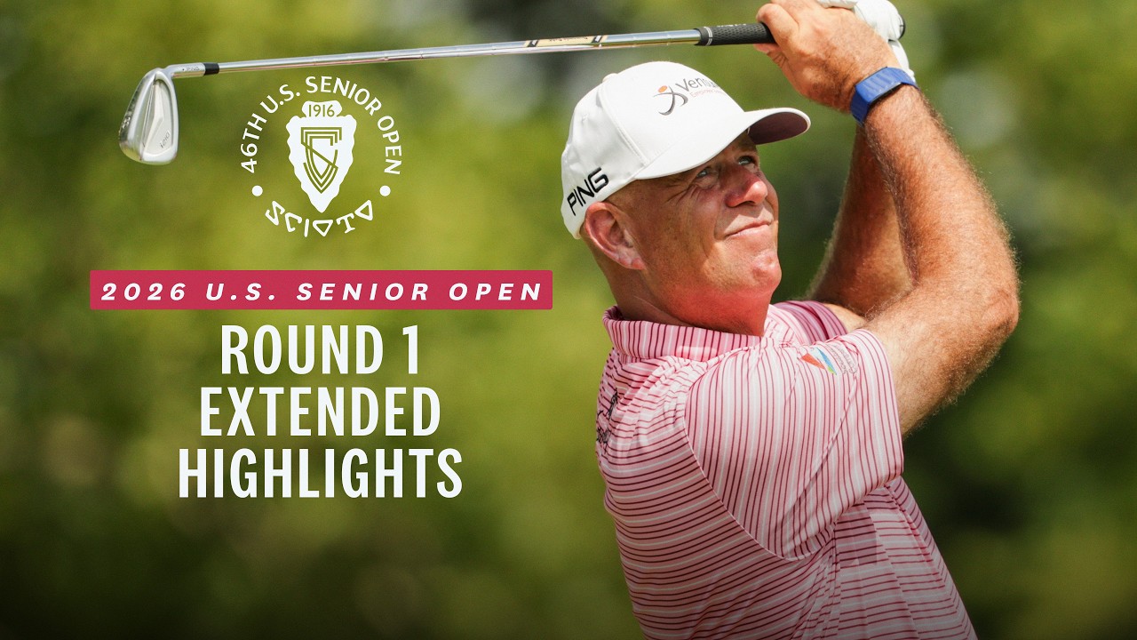 2026 U.S. Senior Open Highlights: Round 1, Extended Action from Scioto Country Club
