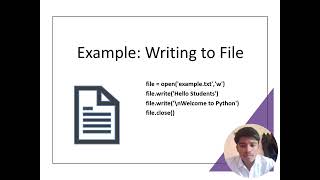 File Operations and with Examples in python 