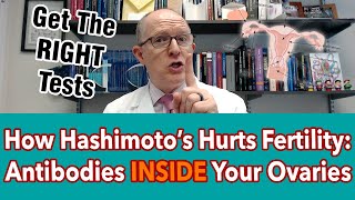 How Hashimoto's Hurts Female Fertility: Thyroid Antibodies INSIDE Your Ovaries