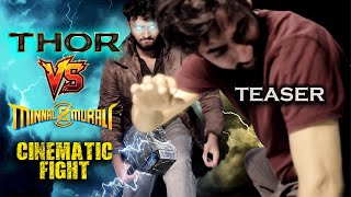 Thor Vs Minnal Murali Teaser Cinematic Fight Fan Made Fight Rajverse