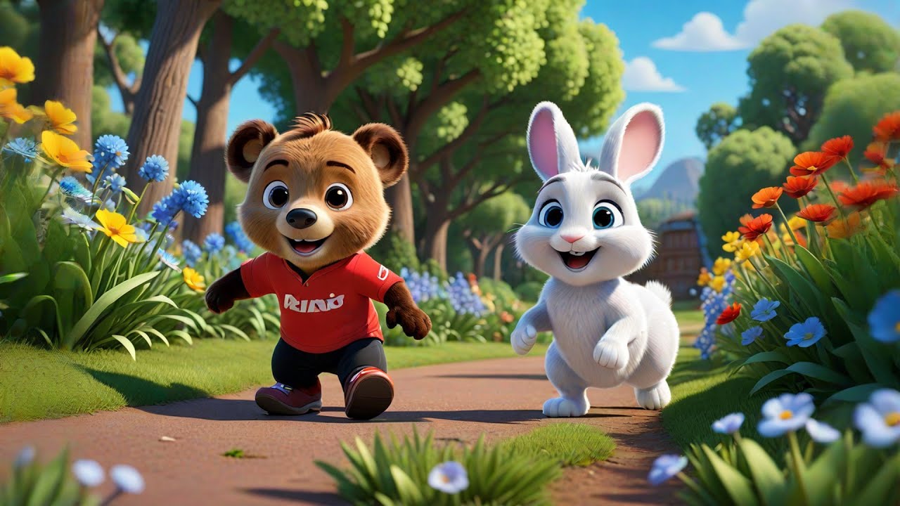 Rosie And Robby Rabbit Rosie Rabbit Plays with Clay | Creativity Song for Kids | Fun Nursery ...