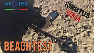 Metal Detector Rutus Versa - Beach Test - Test in Spiaggia