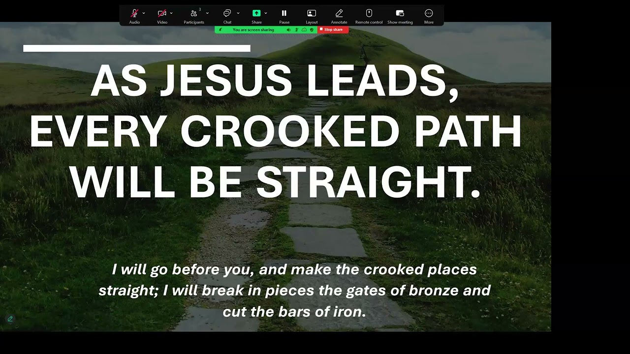 Marriage: AS JESUS LEADS, EVERY CROOKED PATH WILL BE STRAIGHT