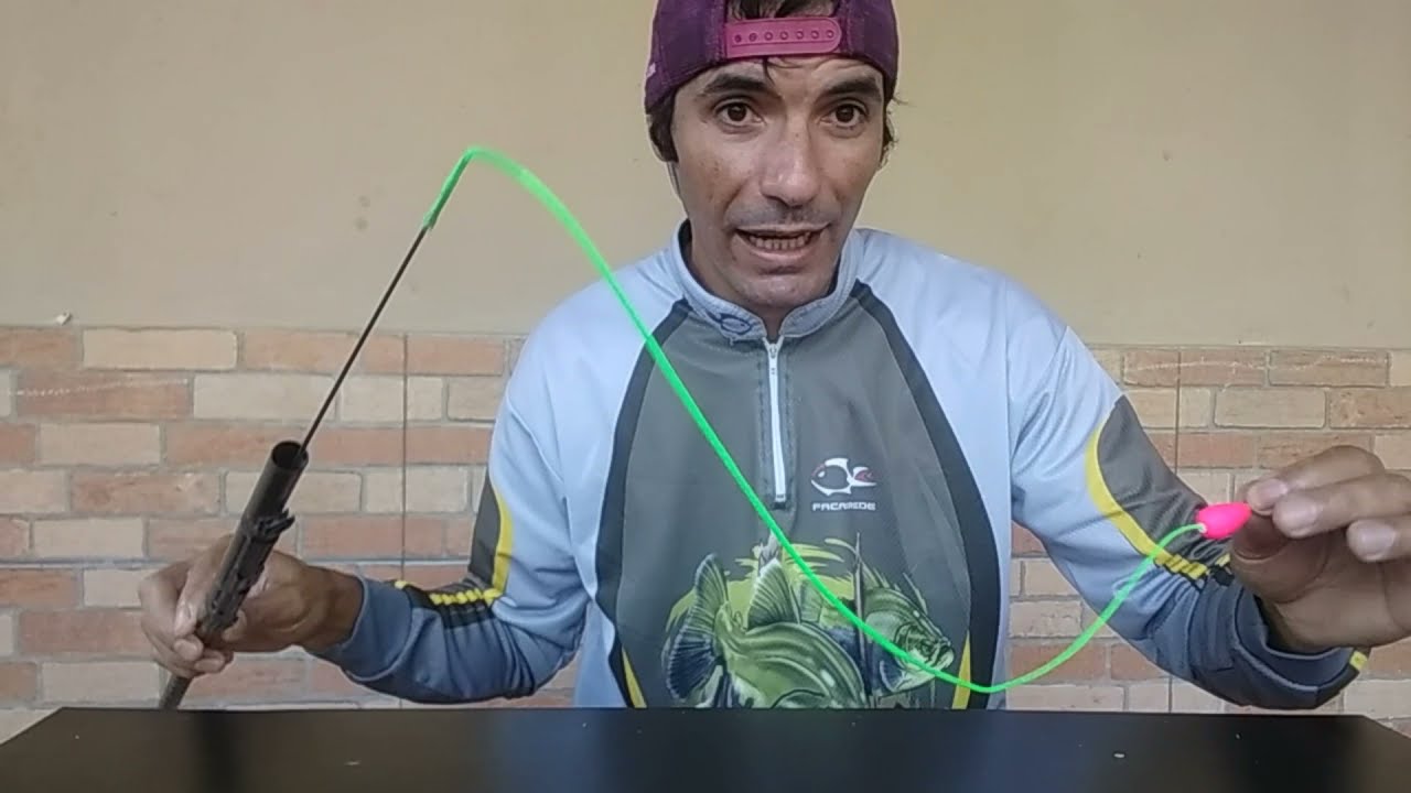 Ponteira sensível para pescar tilápia