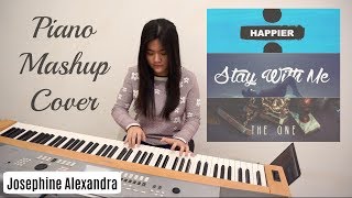 Happier/Stay With Me/The One - Piano Mashup Cover | Josephine Alexandra chords