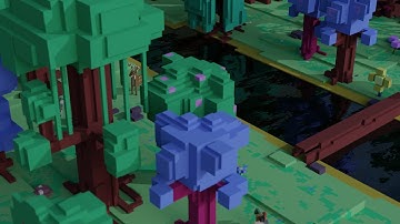 [Animation Workflow Time-Lapse - Blender 2.82] The Gargantuan Woods