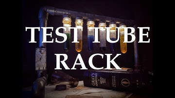 Yard Haunt/Halloween Prop How-To: Test Tube Rack