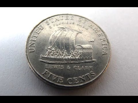 5 Cent USA 2004 P - Lewis U0026 Clark Nickel Coin