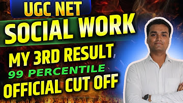 UGC NET Social Work June 2025 – I Scored 99th Percentile! | Cut-Off Insight & Experience