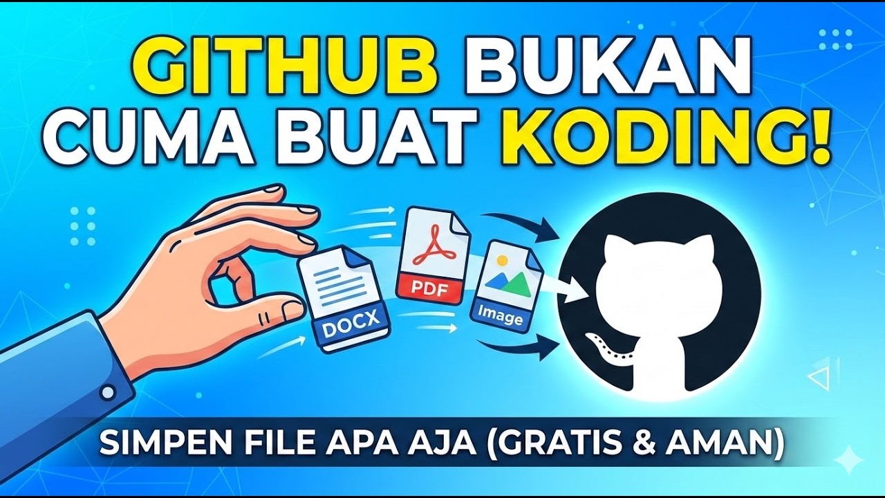 Tutorial Github Pemula: GitHub Bukan Cuma Buat Koding! Cara Simpan File ...