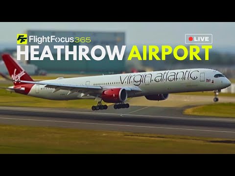 Heathrow Airport Live - Saturday 26th July 2025