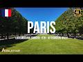 Paris, France 🇫🇷 Afternoon Walking Tour | Luxembourg Garden, 6th Arrondissement | 4K 60FPS