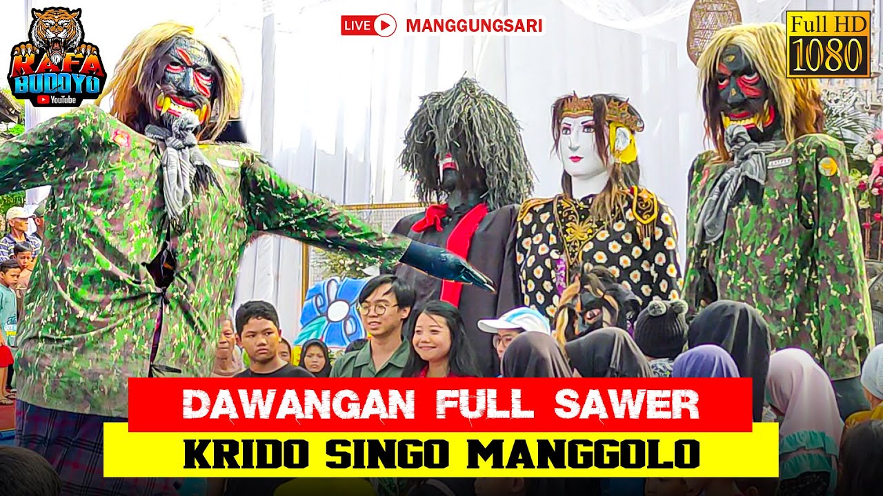 KRIDO SINGO MANGGOLO Dawangan Disawer Tuan Rumah 🔴 LIVE Manggungsari 14/5/2023 #rafabudoyo #KSM