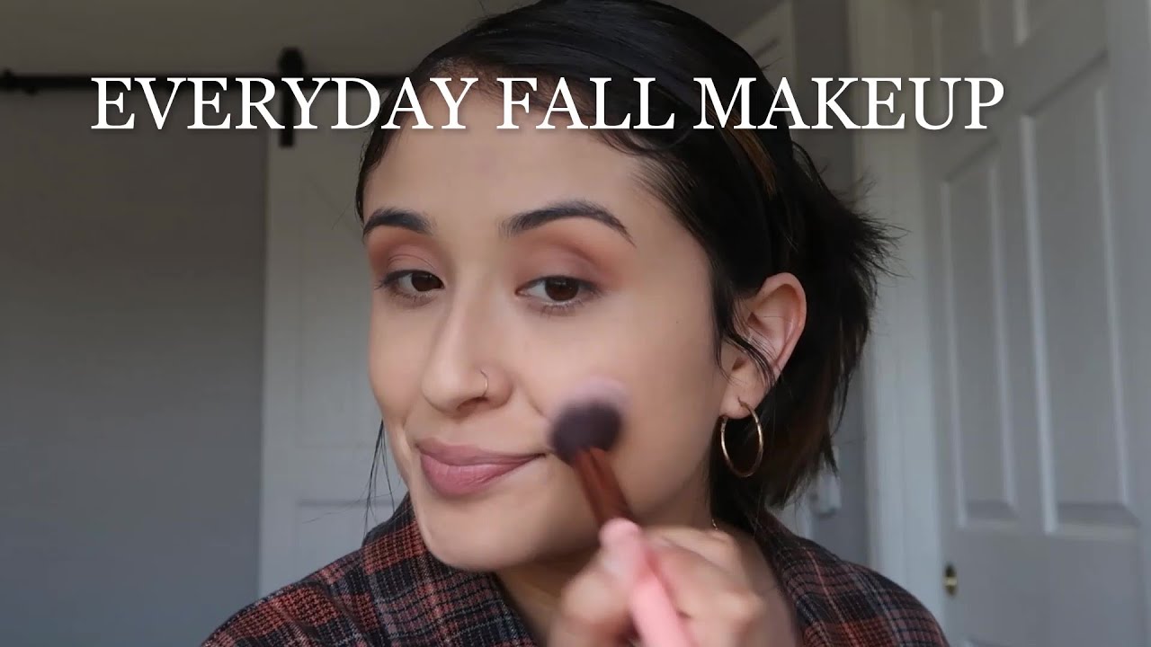 NATURAL FALL MAKEUP LOOK - YouTube