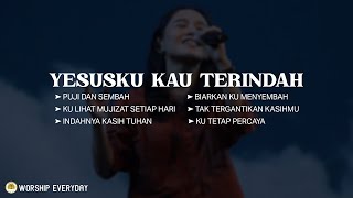 Download lagu Yesusku Kau Terindah (Mix Lirik) Kumembawa hatiku Hanya Engkau di hidupku Yesusku Kau terindah