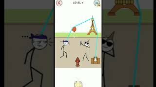 thief puzzle level 4,5 solution NOOB vs PRO #playstoregames #androidgame #thief #thiefpuzzle screenshot 3