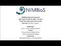 NIMBioS Research Reunion 2021